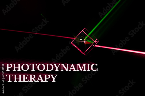 Photodynamic Therapy: Combines lasers with light-sensitive drugs for cancer treatme photo
