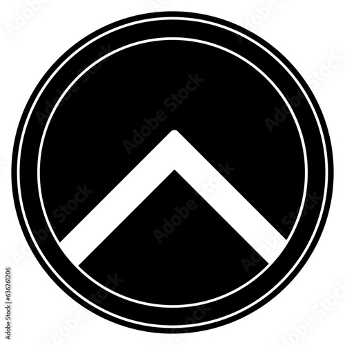 Spartan shield icon