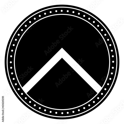 Spartan shield icon