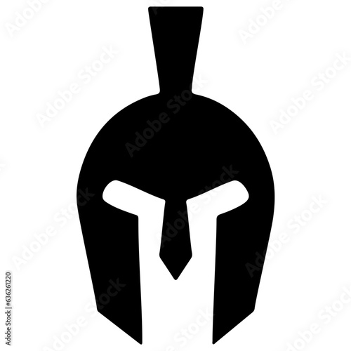 Spartan helmet icon