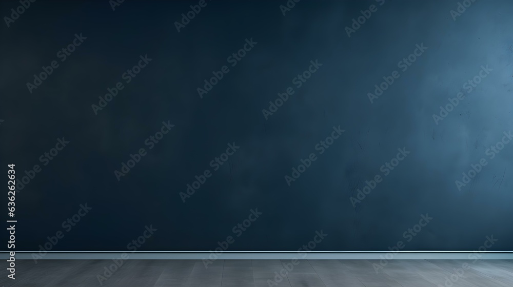 Navy Wall with beautiful Lighting. Elegant minimalist background for product presentation. Navy Wall with beautiful Lighting. Elegant minimalist background for product presentation.