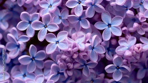 Beautiful purple background from lilac flowers  Spring flowers.