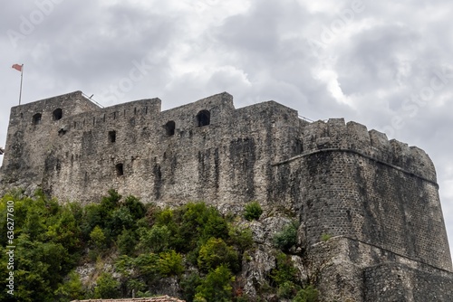 Obraz na plátne Forte Mare Fortress, a part of the Herceg Novi Old Town, Montenegro