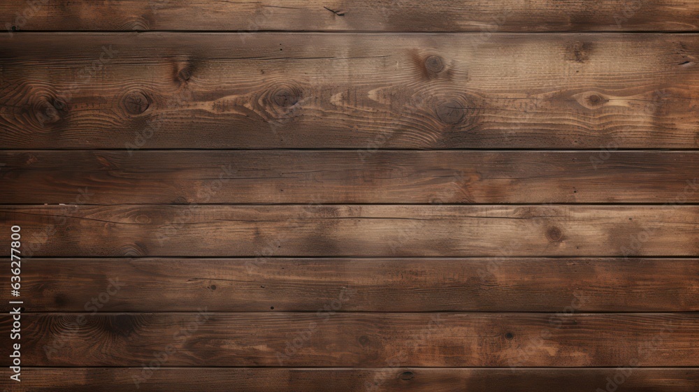 Fototapeta premium Old wooden background created with Generative AI