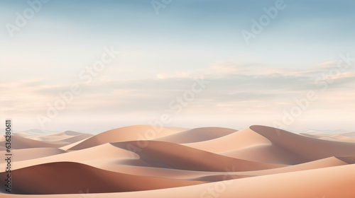 Sand dunes in the United Arab Emirates photo