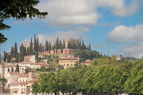 panoramic view of Verona  Italy