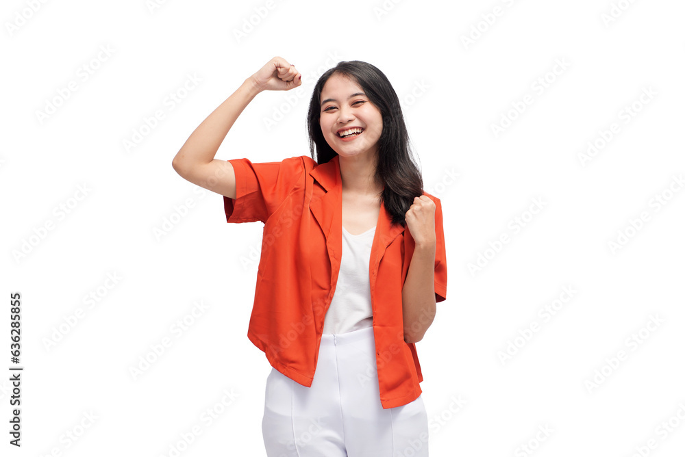 Young Business Woman Isolated Young Business Woman Isolated