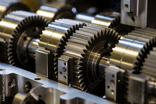 Precision in Motion: Exploring the Interlocking Gears of an Automated Extrusion Machine, Driving Industrial Efficiency