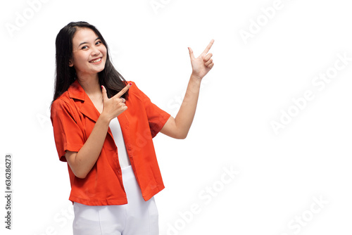 Young Business Woman Isolated