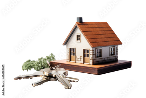 Key to modern house.