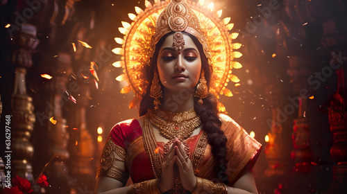 Ancient Hindu Goddess Lakshmi