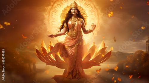 Ancient Hindu Goddess Lakshmi