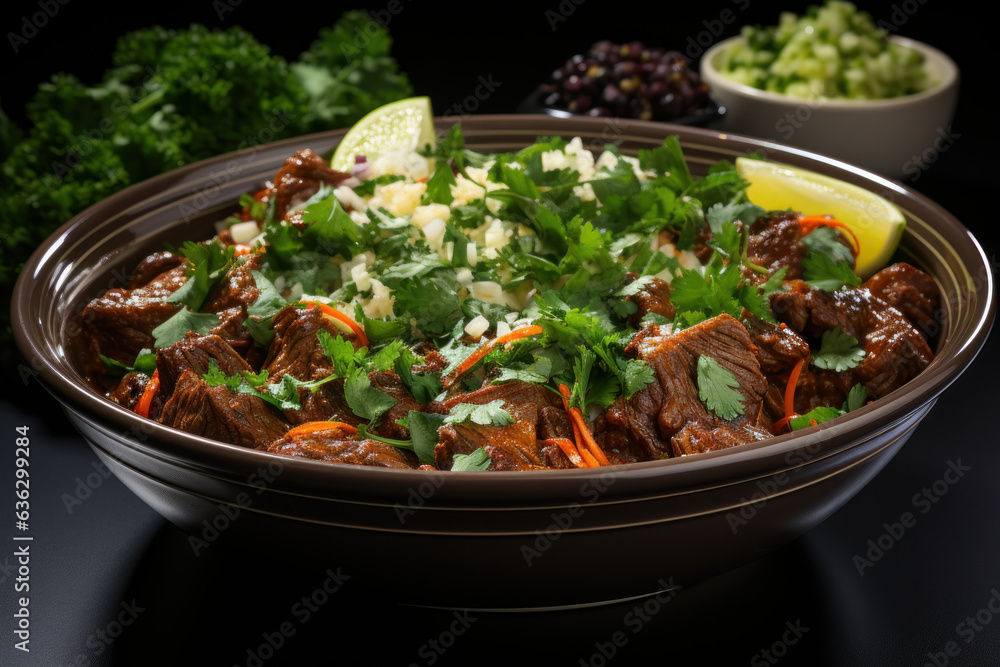 Spicy beef curry on a bowl
Spicy beef curry on a bowl