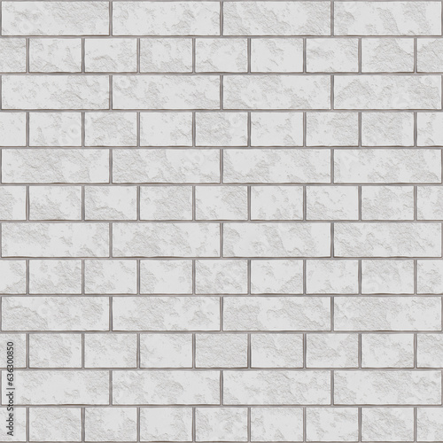 Subway tile seamless pattern. White kitchen, bathroom ceramic tile pattern, metro tunnel wall or floor texture.