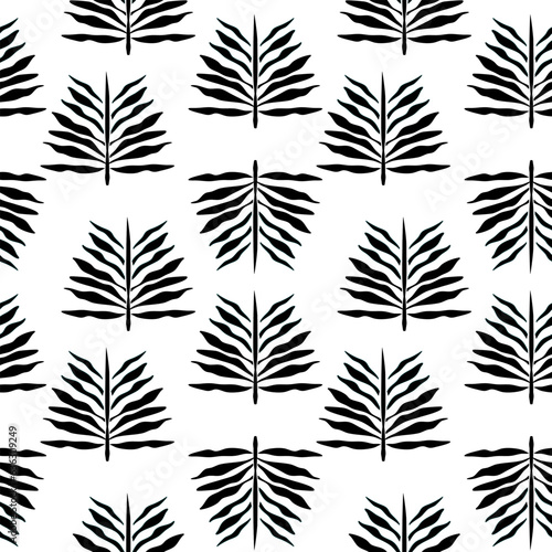 fabric seamless patterns The geometric pattern with lines. Seamless vector background.  Modern stylish texture with monochrome trellis white backgrounds.