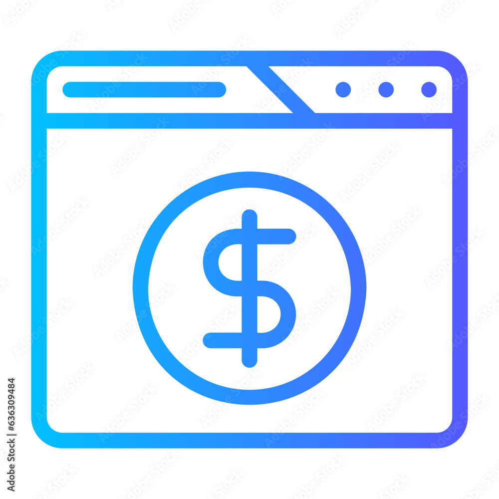 web gradient icon web gradient icon