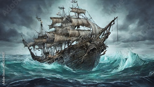 Sea Monster Background Very Creepy	
