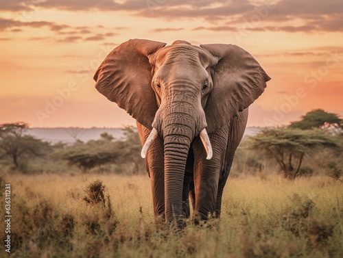 The African elephant  Loxodonta africana  is one of the two extant species of elephants  the other being the Asian elephant. 