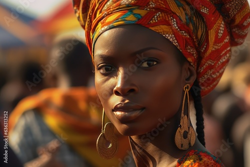 shot of a young Senegalese woman