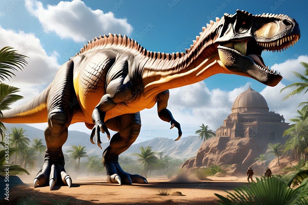 Dinosaurs are fearsome-looking reptiles that dominated the Earth during the Jurassic period