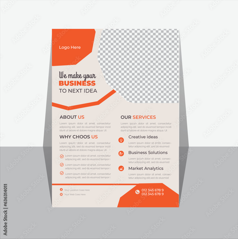 Obraz premium Business Flyer Design