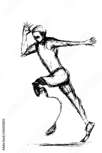 athlete runner physically disabled run on