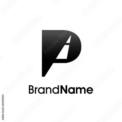 Initial P Road Way Logo