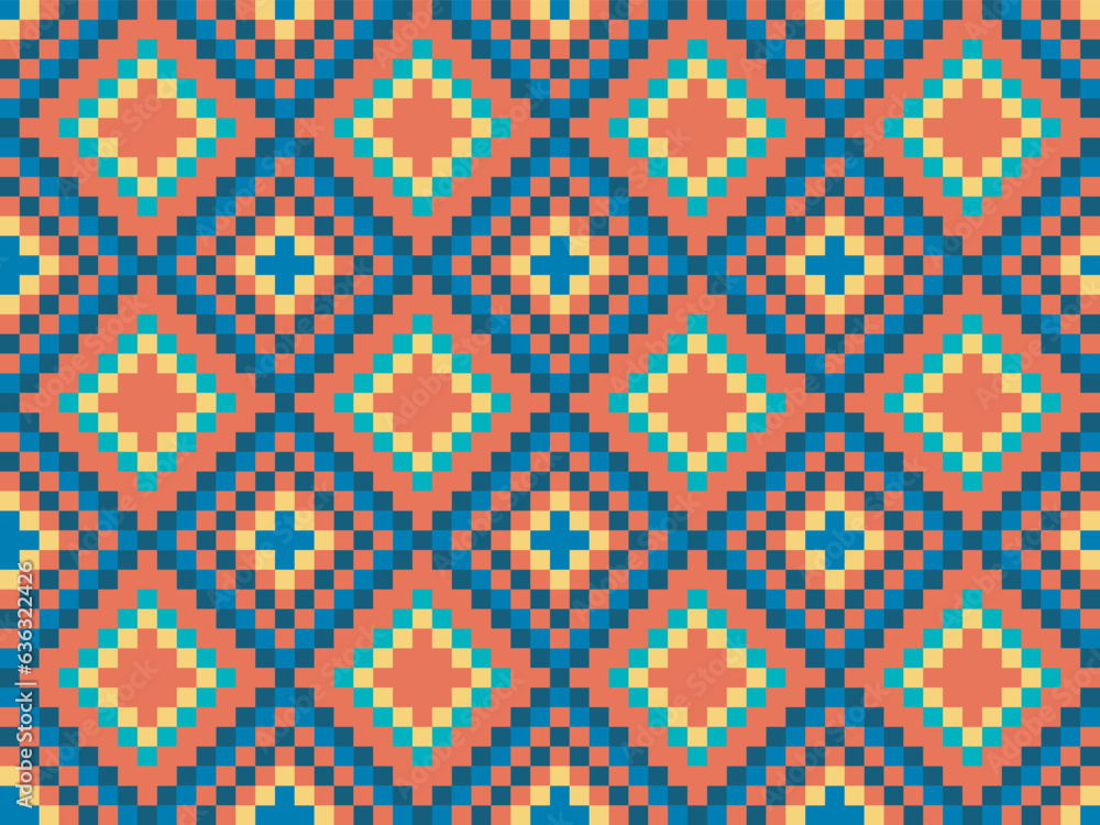 seamless traditional woven pattern called Anyaman seamless traditional woven pattern called Anyaman
