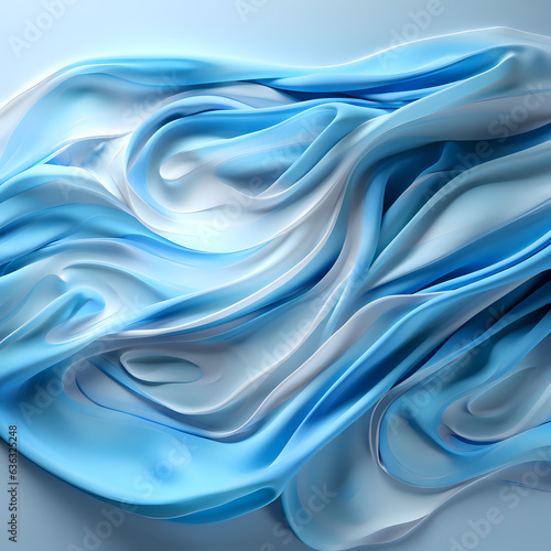 Wallpaper Mural blue satin background Torontodigital.ca