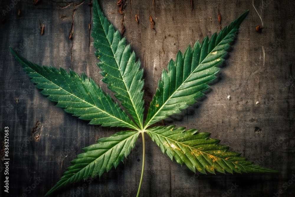 close up of a marijuana leaf close up of a marijuana leaf