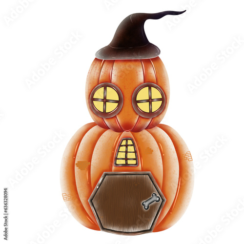 Pumpkin house 