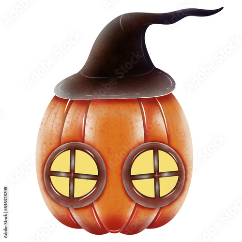 Pumpkin house 