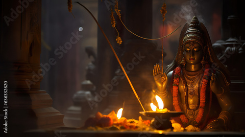 Ancient Hindu God Shiva