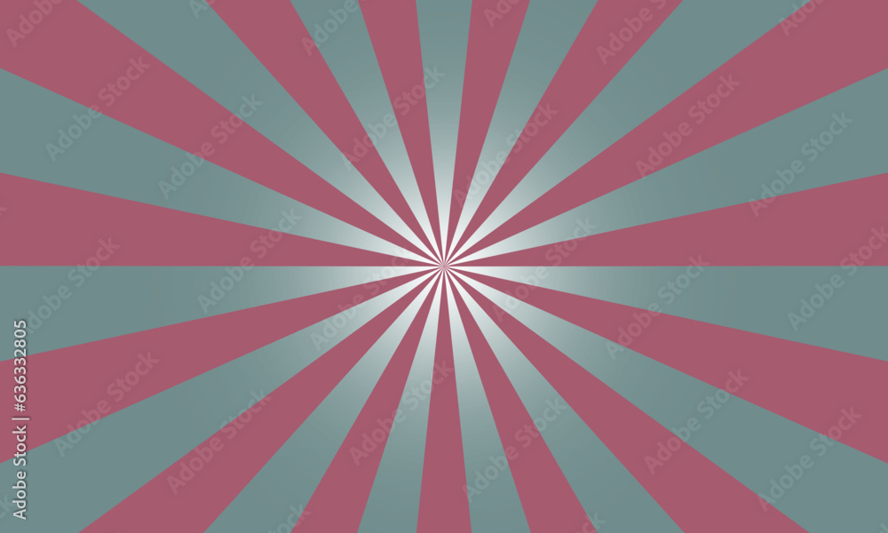 Fototapeta premium vintage sunburst horizontal background. 