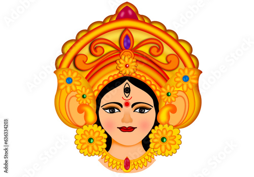 Durga Puja - Maa durga face - Navratri, Durga Face drawing, Durga Face PNG -  Navaratri Devi - durgashtami -  Happy Durga asthami photo