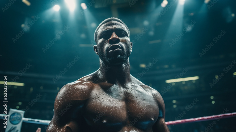 Tapestry of Triumph: Boxing's Grandeur, Generative AI Tapestry of Triumph: Boxing's Grandeur, Generative AI