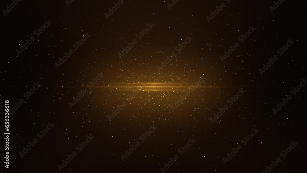Christmas light Sparkling waves particles golden light lines. festive golden dust background. Warm spotlight New Year birthday celebration. magic glow. Sparkling light, sparkle dust Sparkling dust. 4K Christmas light Sparkling waves particles golden light lines. festive golden dust background. Warm spotlight New Year birthday celebration. magic glow. Sparkling light, sparkle dust Sparkling dust. 4K