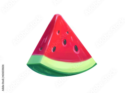 slice of watermelon