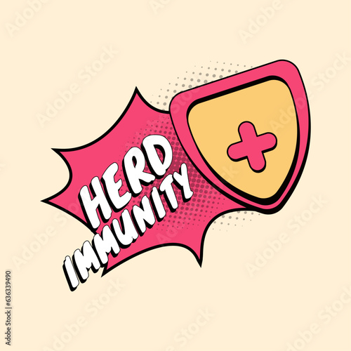 Herd Immunity sticker