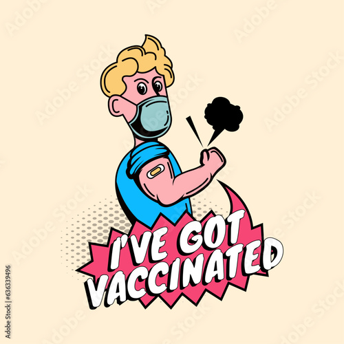 I've Got Vaccinated sticker
