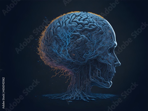 human brain neural network like tree 