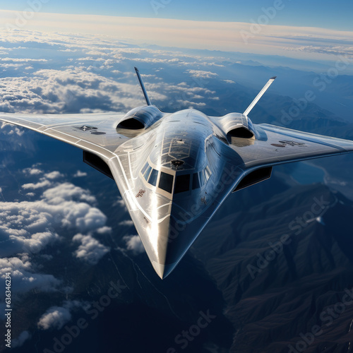 Futuristic Flight and transportation : Unveiling the 6th Generation Aircraft Design Concept.generative ai