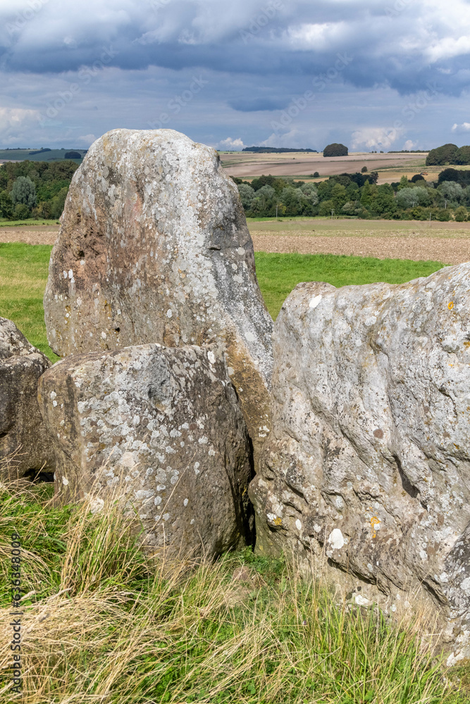 The West Kennet Long Barrow or South Long Barrow The West Kennet Long Barrow or South Long Barrow