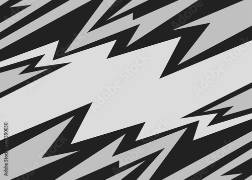 Abstract background with reflective lightning arrow pattern and with some copy space area