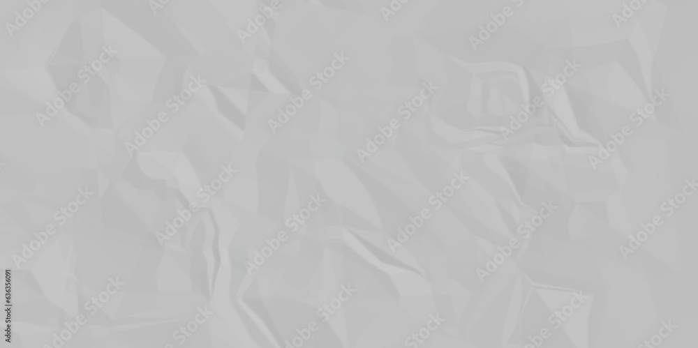Abstract background of crumpled grey paper. Grey paper sheet texture background. Can use text banners products or business cards your.	