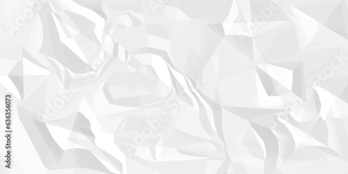 Abstract background of crumpled white paper. White paper sheet texture background. Can use text banners products or business cards your.	