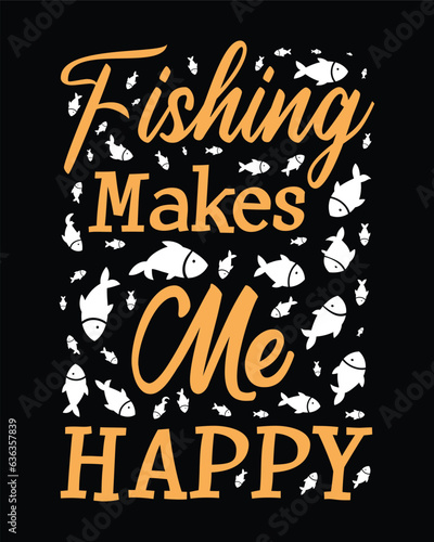 Fishing T-shirt Design, Fishing tee, Fishing sticker Design, Fishing vector artwork