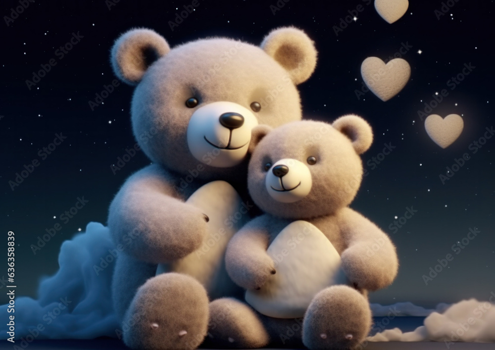 Teddy bear love (AI Generated) Teddy bear love (AI Generated)
