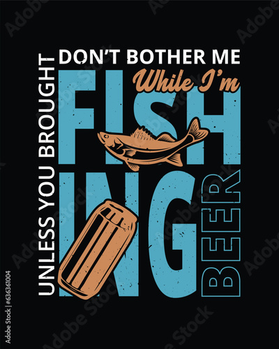 Fishing T-shirt Design, Fishing tee, Fishing sticker Design, Fishing vector artwork