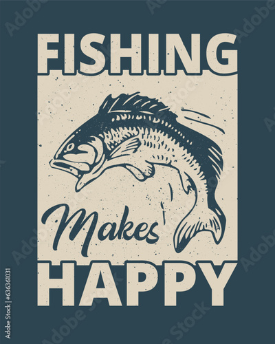 Fishing T-shirt Design, Fishing tee, Fishing sticker Design, Fishing vector artwork